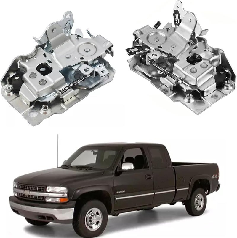 E-Vniko Front Left Right Door Lock Latch Assembly Fits for 1988-1998 Chevy Chevrolet GMC C1500 C2500 K1500 S10 Safari Yukon Truck Pickup Suburban Replace Driver Passenger Side Lock Actuator 940-102 - Image 1